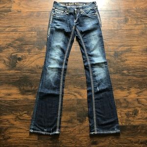 Rock Revival Blue Jeans